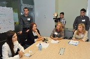 Заседаем на конкурсе стартапов в Сколково