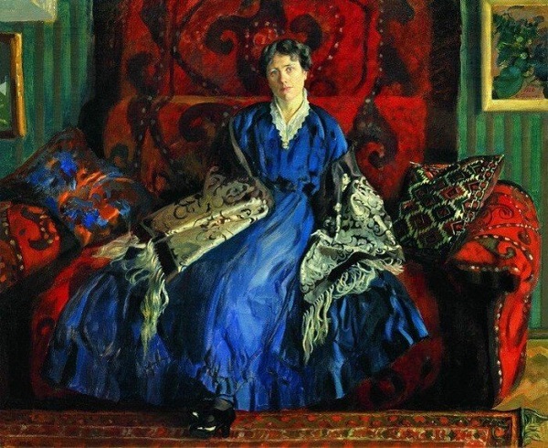 13в-Портрет Ю.Е.Кустодиевой. 1920.jpeg
