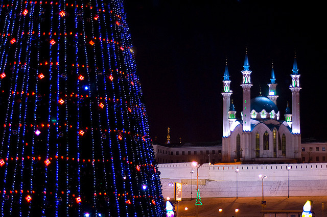 Новогодняя казань фото