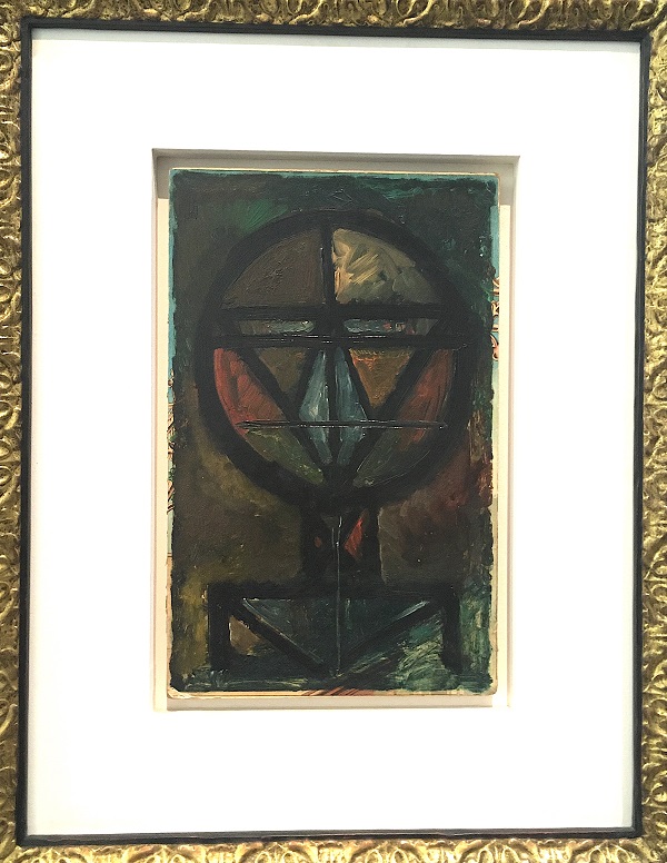 5-Варвара Степанова. Голова. Картон, масло Коллекция Иветы и Тамаза Манашеровых.JPG