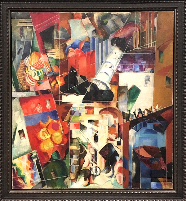 4-Александра Экстер. Москва. Синтетический город. Холст, масло. Коллекция Иветы и Тамаза Манашеровых.JPG