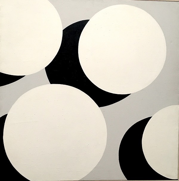 9-Римма Заневская-Сапгир. Композиция, 1969 Холст, темпера Alina Pinsky Gallery.JPG