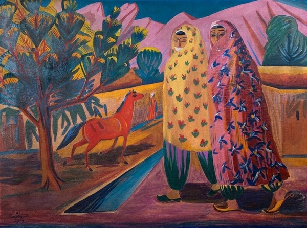 Мартирос Сарьян. Красная лошадь; 1919. Холст, масло .jpg