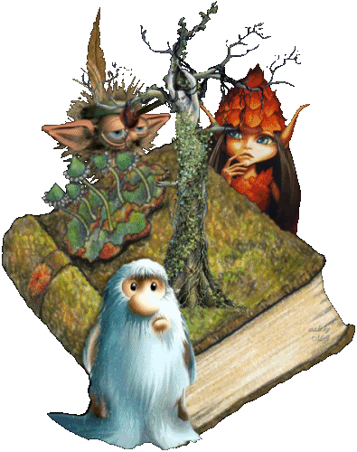 Картинка анимашка книга сказок