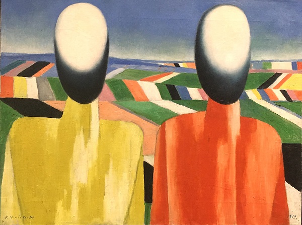 21-Казимир Малевич. Крестьяне, около 1930 г. ГРМ.JPG