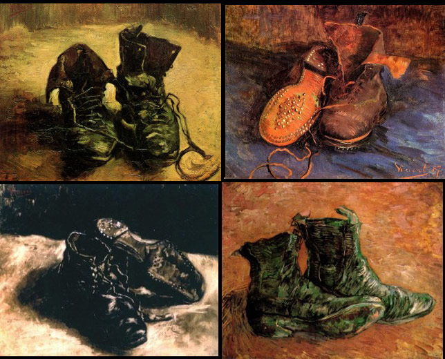 Картина ван гога ботинки оригинал