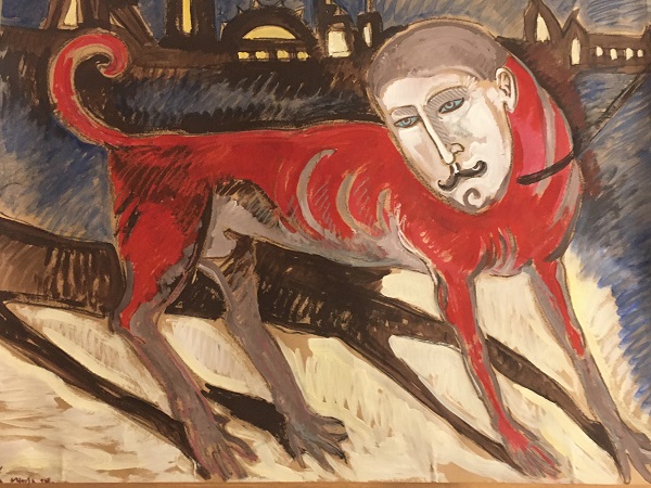 30-Анастасия Коровина. Ночная прогулка. Графика. Гуаши, пастель. 2024.JPG