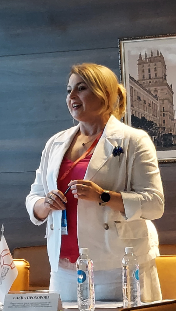 председатель крыла предпринимателей ОО БСЖ, руководитель инкубатора малого предпринимательства Витебска и консалтинговой компании ООО “Интеллектуальные технологии бизнеса”, Елена Прохорова.jpg председатель крыла предпринимателей ОО БСЖ, руководитель инкубатора малого предпринимательства Витебска и консалтинговой компании ООО “Интеллектуальные технологии бизнеса”, Елена Прохорова.jpg
