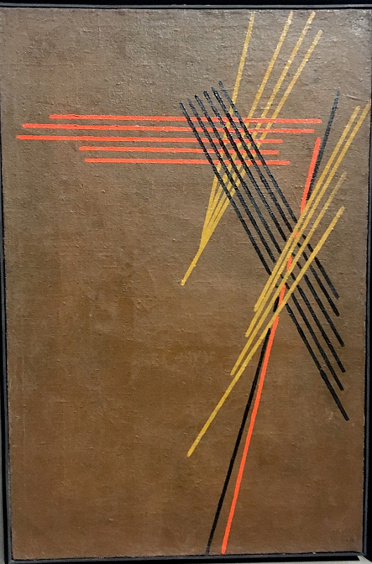 1-Александр Родченко. Конструкция на коричневом №97 Из серии _Лениизм_ 1919 Холст, масло. Коллекция Иветы и Тамаза Манашеровых.JPG