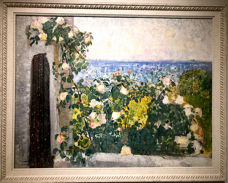 9-Балкон, увитый цветами. Рим. 1910. Холст, масло. Волгоградкий музей изобразительных искусств им. И.И.Машкова.jpg